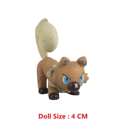 Pokemon 4-13Cm New Cartoons Movie Anime Figure Pikachu Mewtwo Charmander Blastoise Gurado Pet Action Model Toy Gifts Beauty World Shop