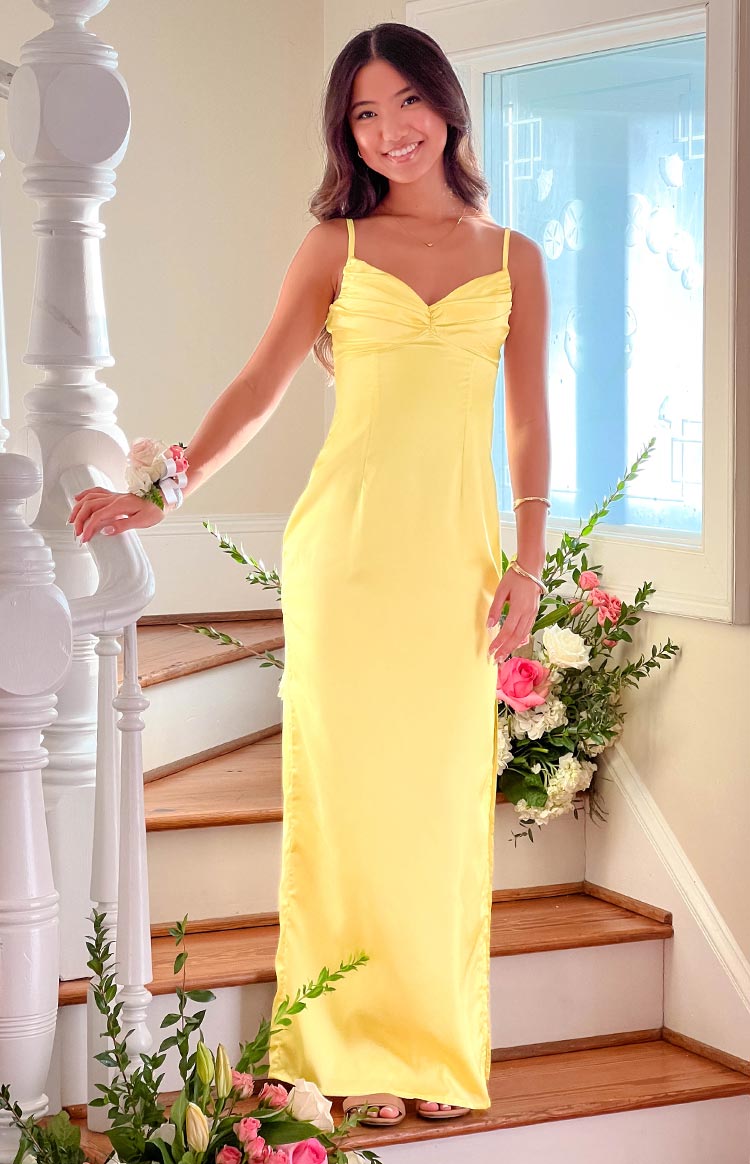 Honey Yellow Maxi Dress BB Exclusive