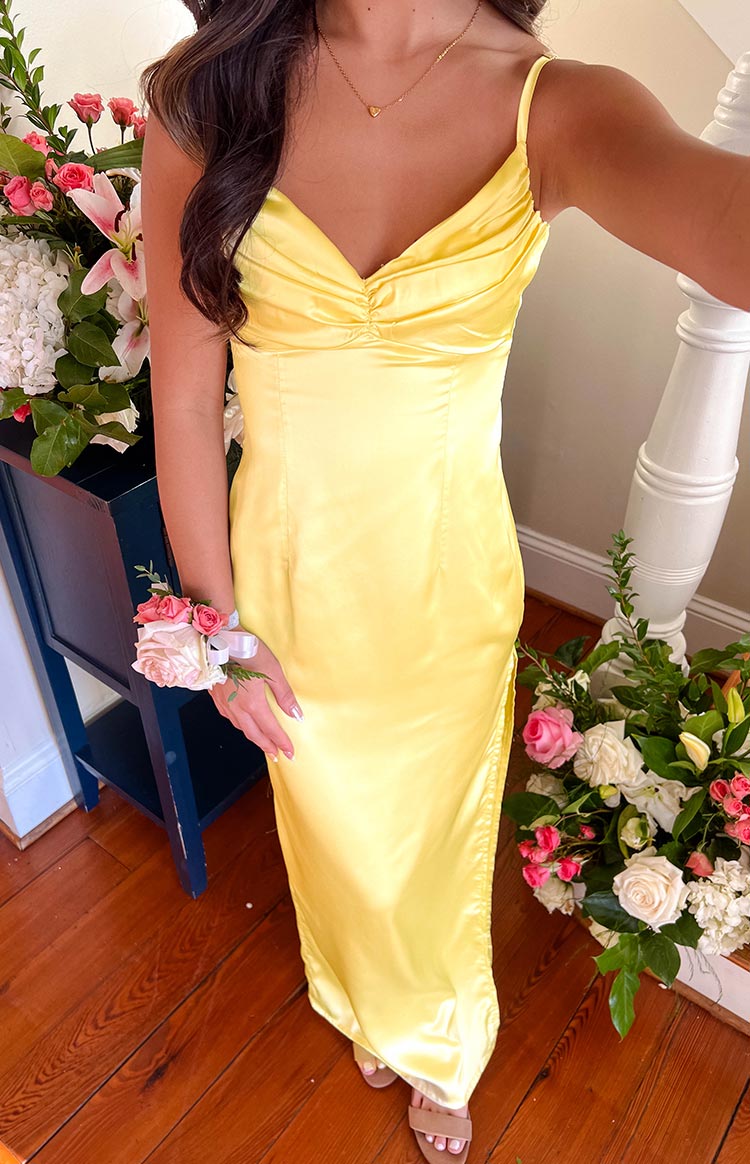 Honey Yellow Maxi Dress BB Exclusive
