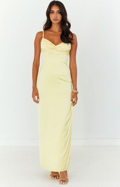 Honey Yellow Maxi Dress BB Exclusive