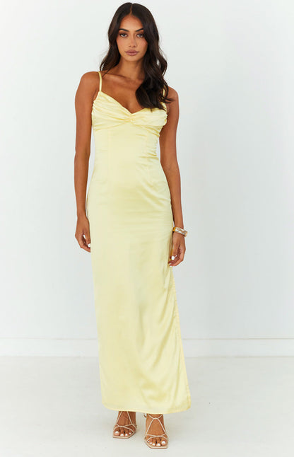 Honey Yellow Maxi Dress BB Exclusive