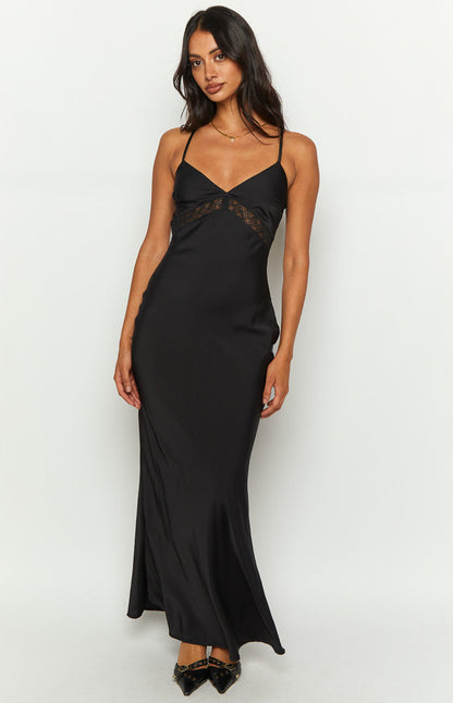 Hunta Black Maxi Dress BB Exclusive