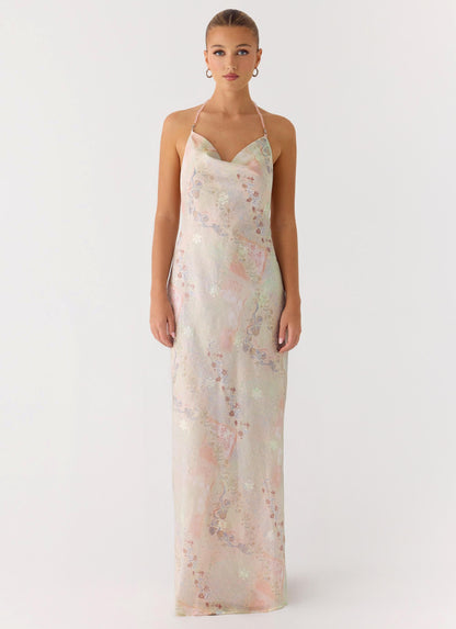 In The Sky Maxi Dress - Mystic Paisley Peppermayo Exclusive
