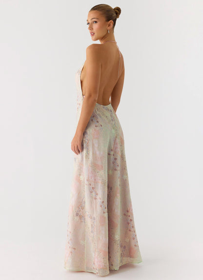 In The Sky Maxi Dress - Mystic Paisley Peppermayo Exclusive