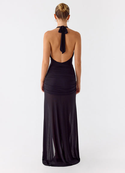 Island Muse Maxi Dress - Black Peppermayo Exclusive