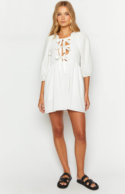 Issy White Mini Dress BB Exclusive