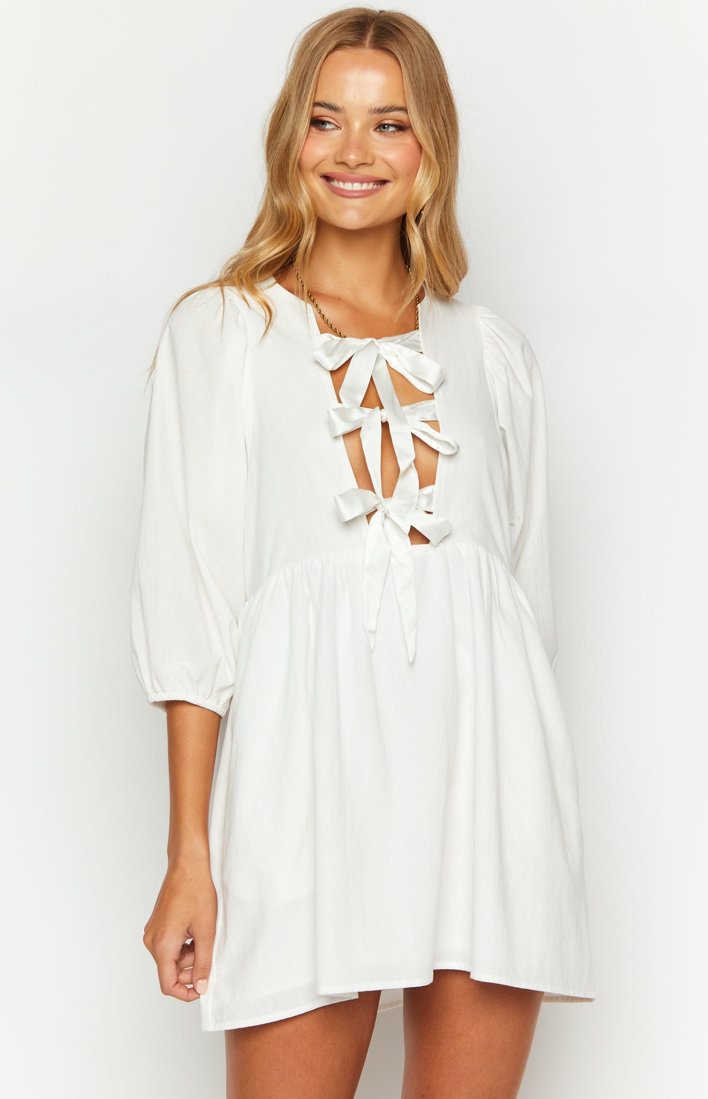 Issy White Mini Dress BB Exclusive