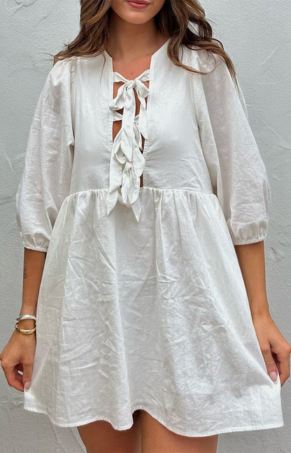 Issy White Mini Dress BB Exclusive