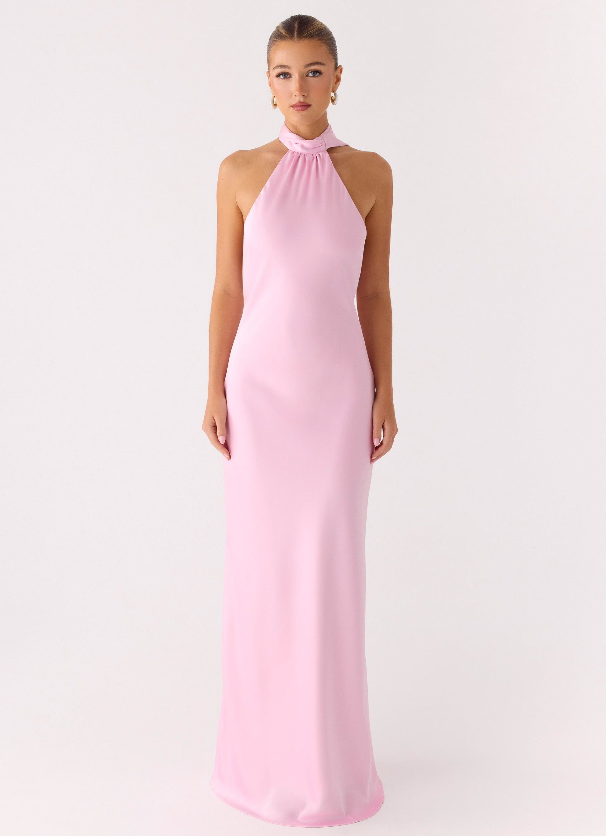 Keena Scarf Maxi Dress - Pink Peppermayo Exclusive