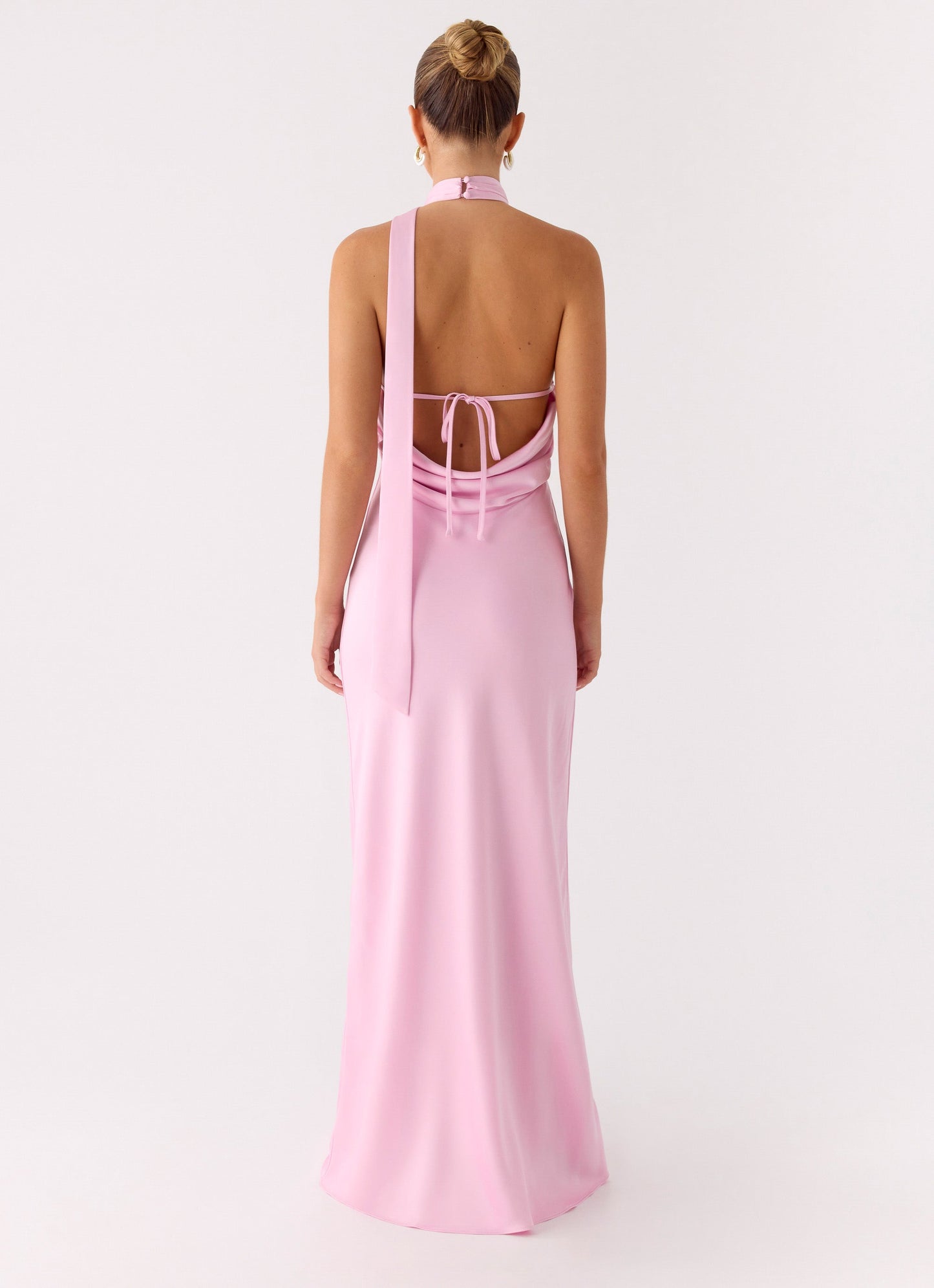 Keena Scarf Maxi Dress - Pink Peppermayo Exclusive
