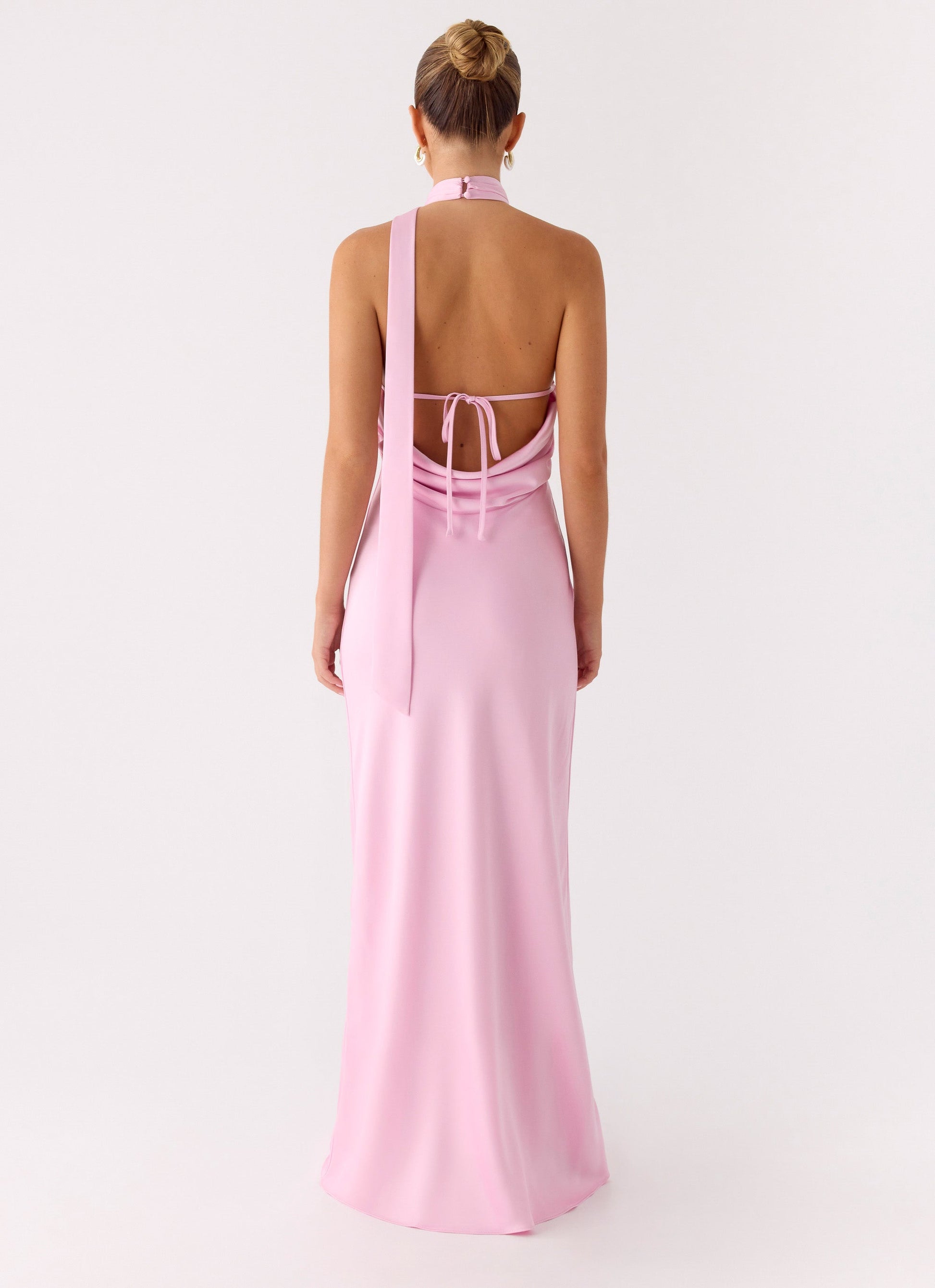 Keena Scarf Maxi Dress - Pink Peppermayo Exclusive