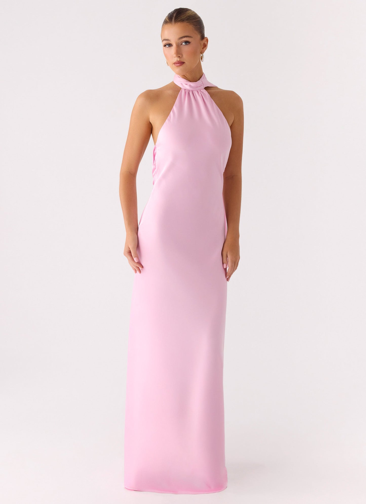 Keena Scarf Maxi Dress - Pink Peppermayo Exclusive