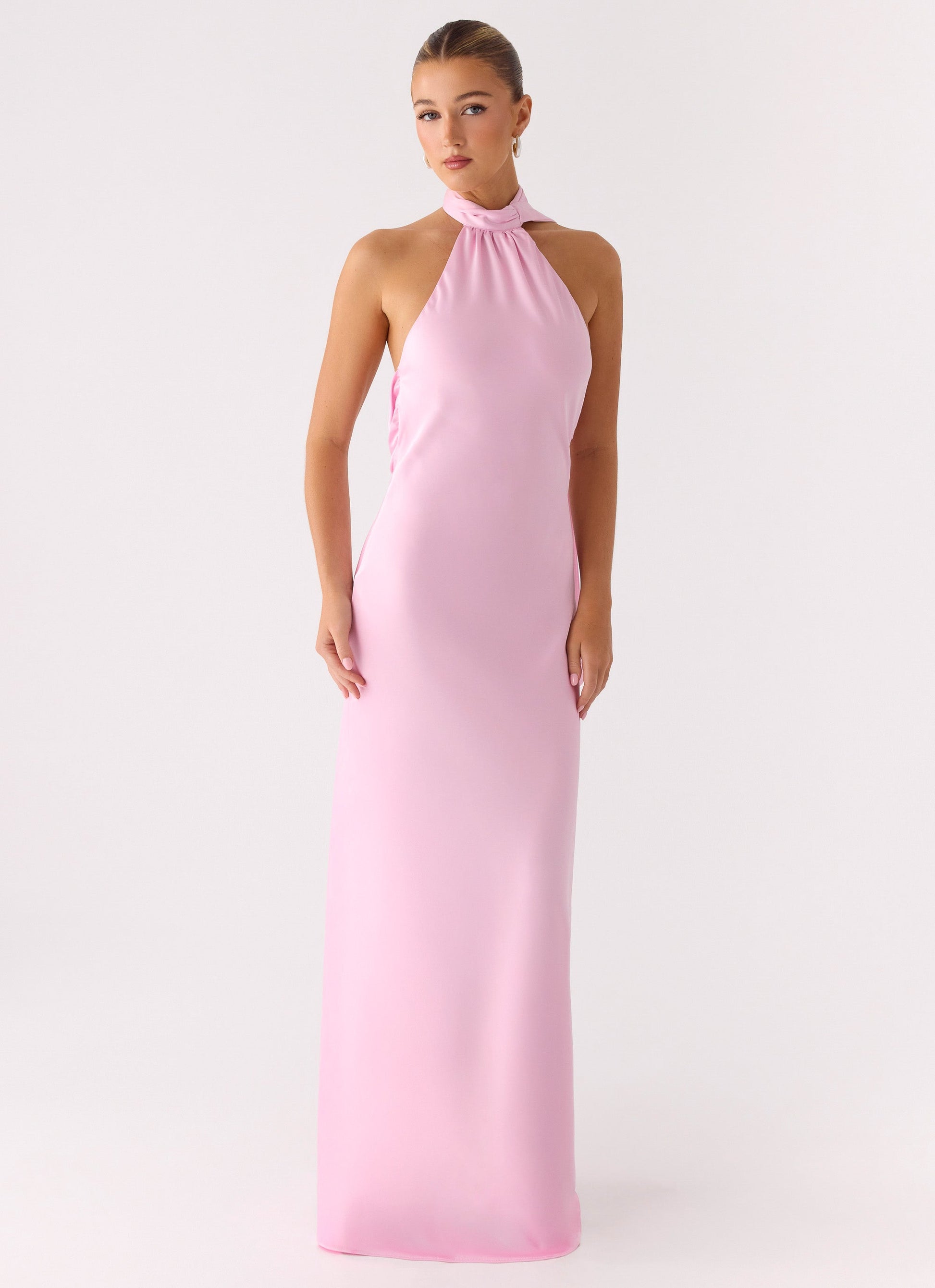 Keena Scarf Maxi Dress - Pink Peppermayo Exclusive