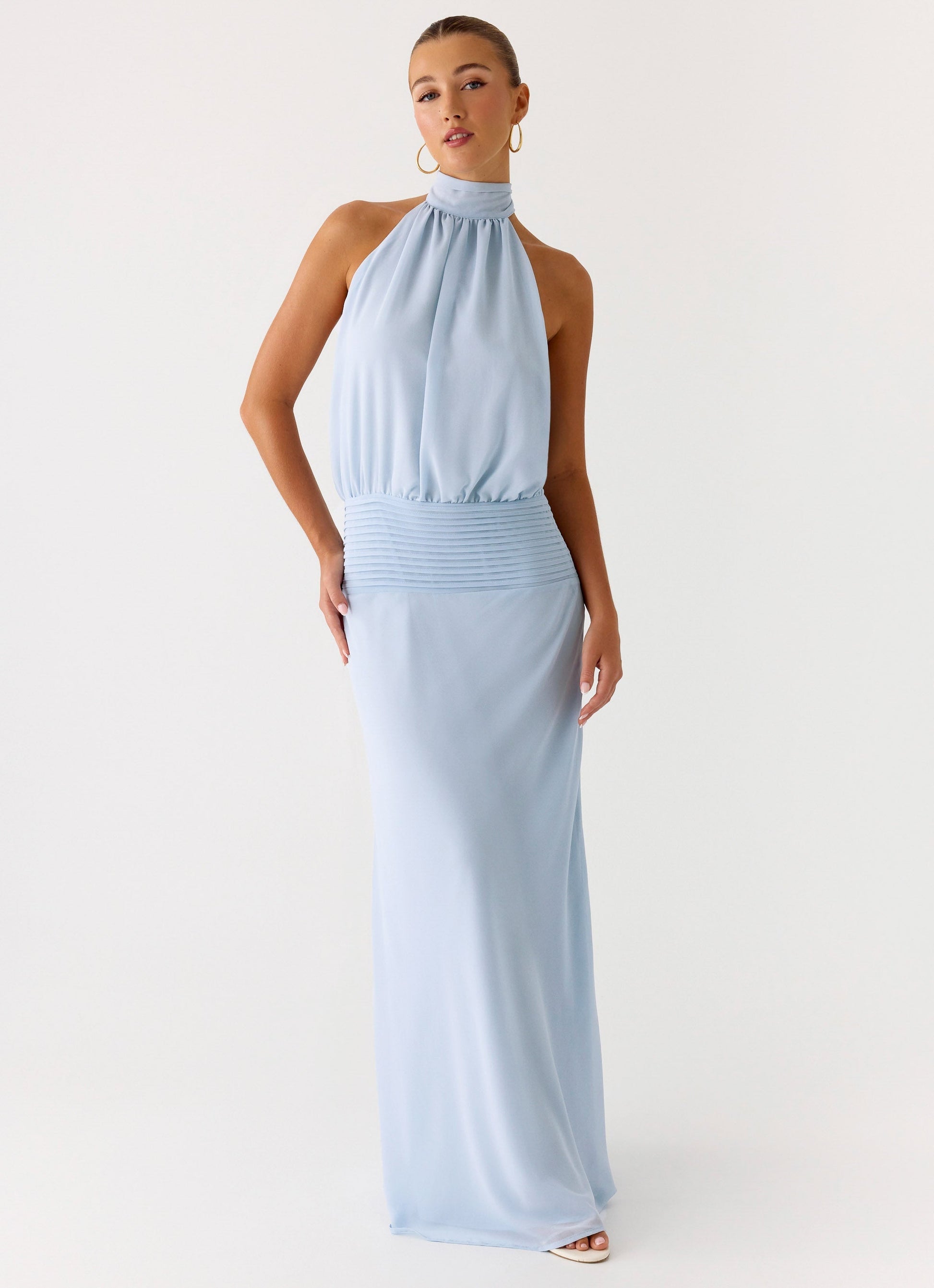Lalia Maxi Dress - Pale Blue Peppermayo Exclusive