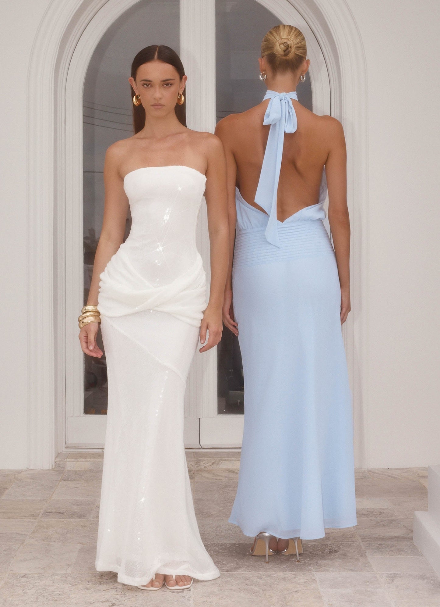 Lalia Maxi Dress - Pale Blue Peppermayo Exclusive
