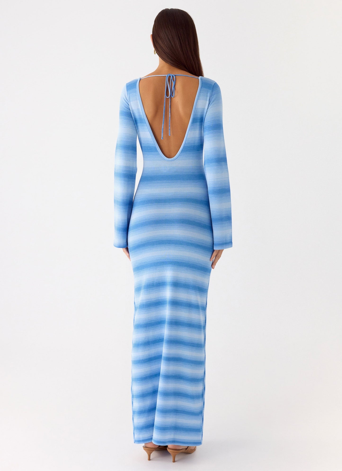Late Night Calls Knit Maxi Dress - Cerulean Peppermayo Exclusive