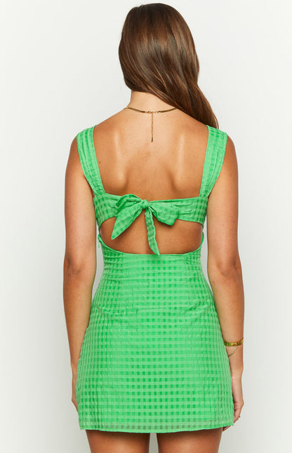 Layla Green Tie Back Mini Dress BB Exclusive