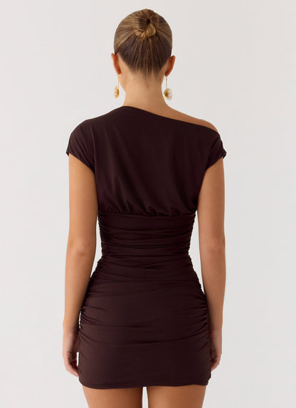 Liana Mini Dress - Chocolate Peppermayo Exclusive