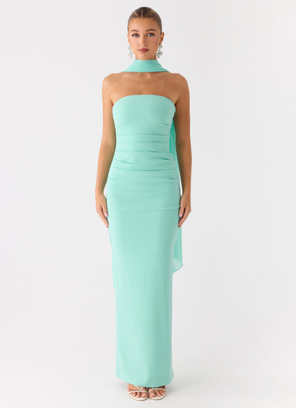 Libra Maxi Dress - Aqua Peppermayo Exclusive
