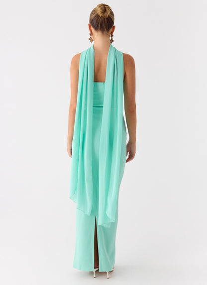 Libra Maxi Dress - Aqua Peppermayo Exclusive