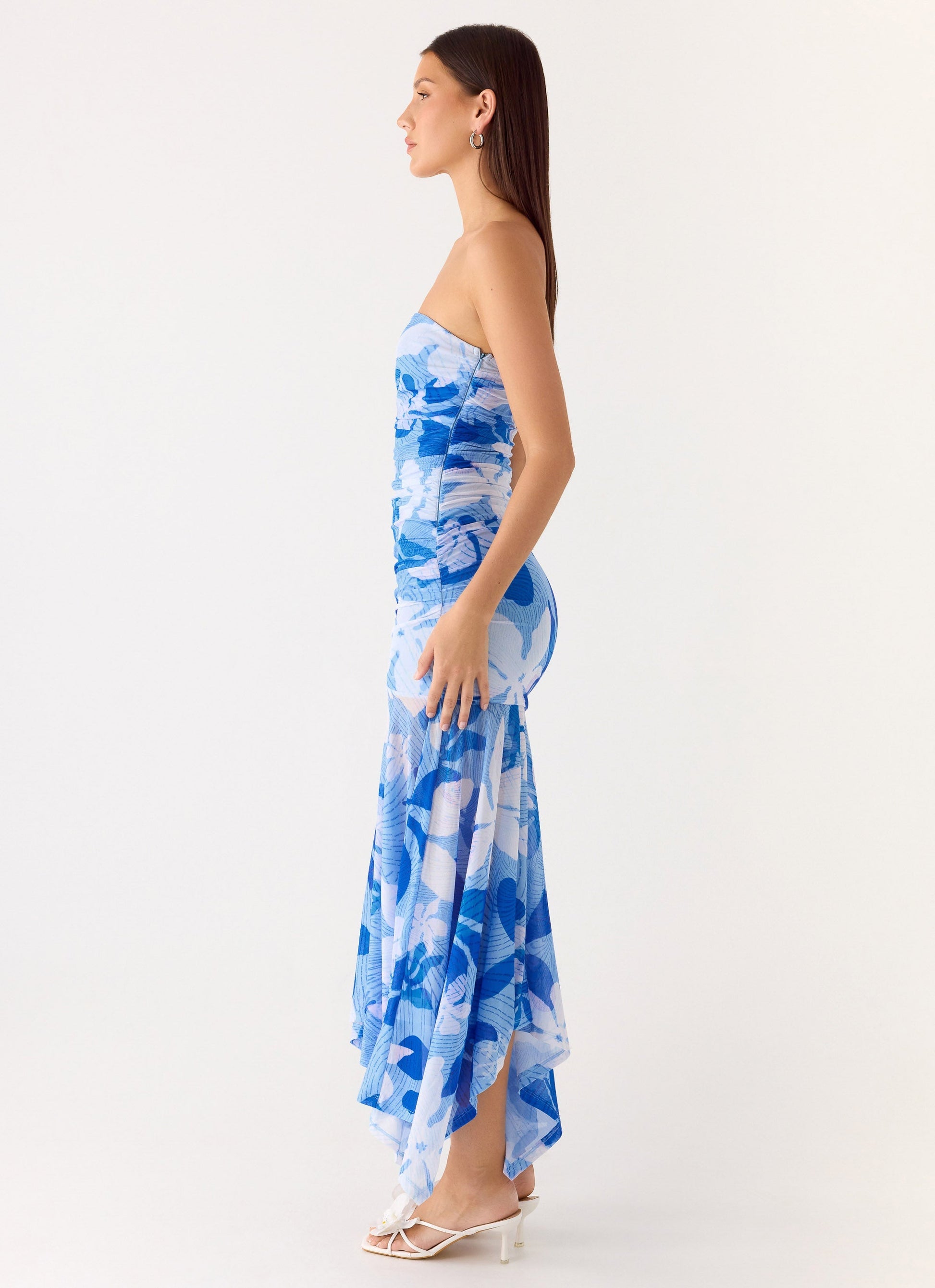 Lo Siento Midi Dress - Indigo Garden Peppermayo Exclusive