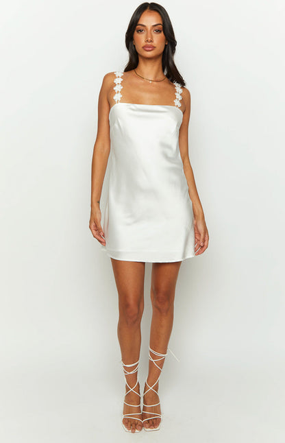 Love Bug White Mini Dress BB Exclusive