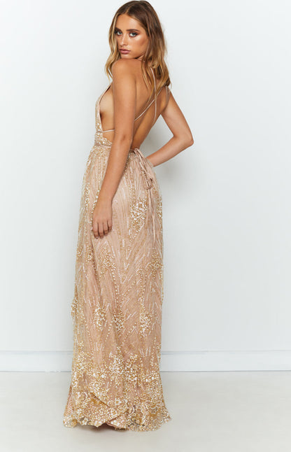 Madeline Formal Dress Rose Gold BB Exclusive