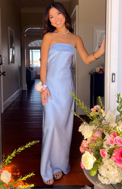 Maiah Blue Formal Maxi Dress BB Exclusive