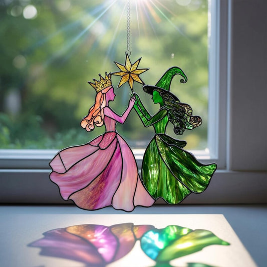 🔮Princess & Witch Colorful Suncatcher mysite
