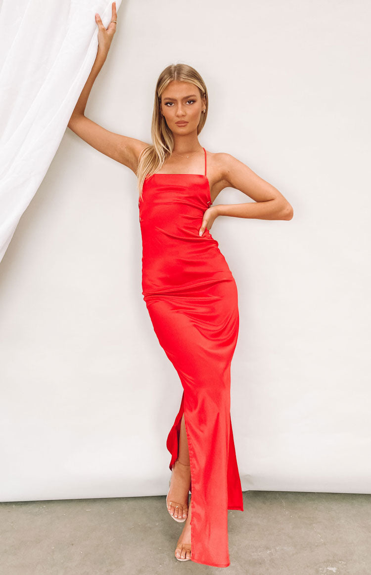 Manhattan Slip Formal Dress Cherry BB Exclusive