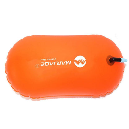 Swimming pool Buoy Tow Floats Inflatable Life Saving Swim Buoy PVC Inflated Air Drying Bag Drift Bag  pool accessory Open Water Beauty World Shop