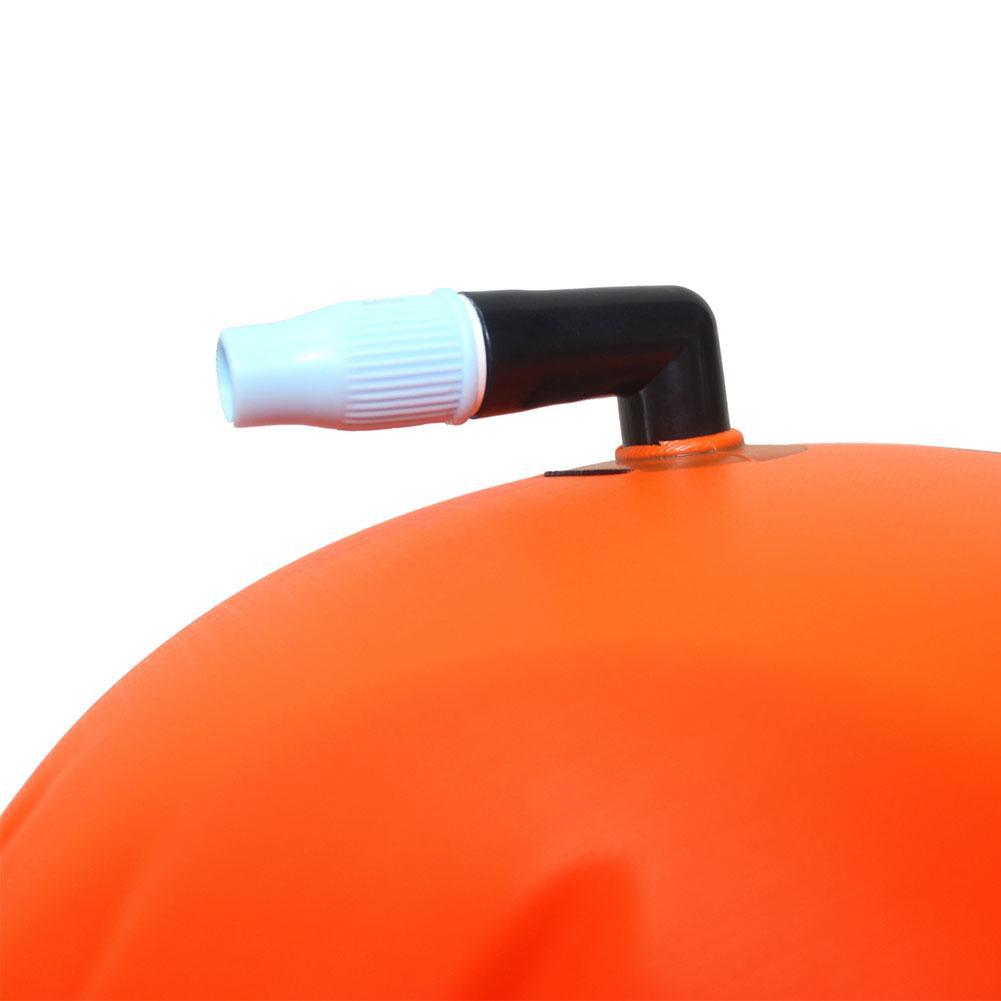 Swimming pool Buoy Tow Floats Inflatable Life Saving Swim Buoy PVC Inflated Air Drying Bag Drift Bag  pool accessory Open Water Beauty World Shop