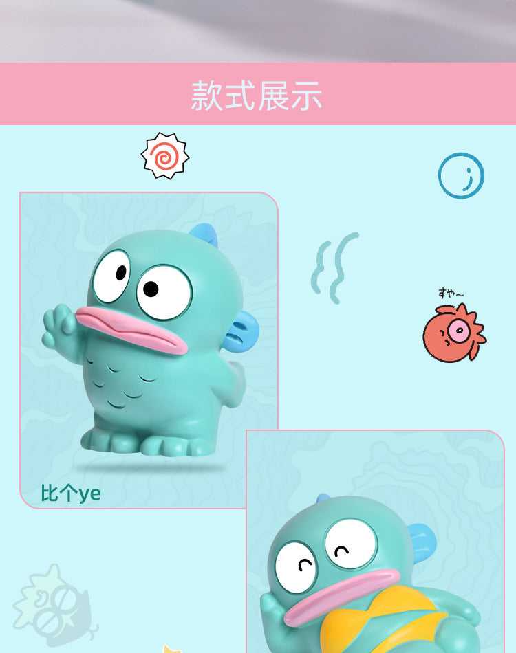 8pcs Mermaid Hangyodon Blind box Big Mouth Fish Anime Figure Desktop Decoration Student Surprise Gift Mystery Box Wholesale Beauty World Shop