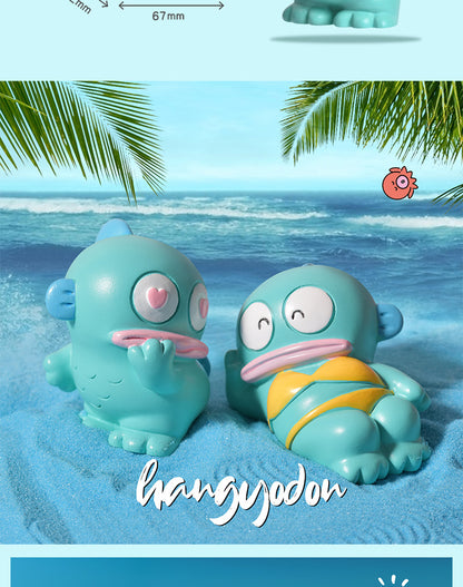 8pcs Mermaid Hangyodon Blind box Big Mouth Fish Anime Figure Desktop Decoration Student Surprise Gift Mystery Box Wholesale Beauty World Shop