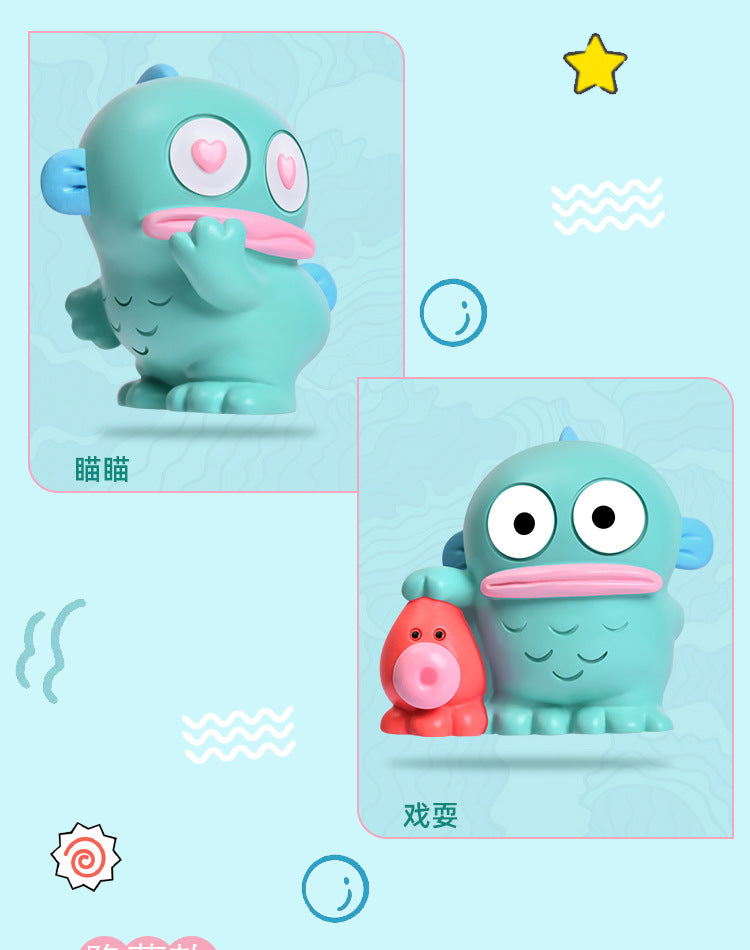 8pcs Mermaid Hangyodon Blind box Big Mouth Fish Anime Figure Desktop Decoration Student Surprise Gift Mystery Box Wholesale Beauty World Shop