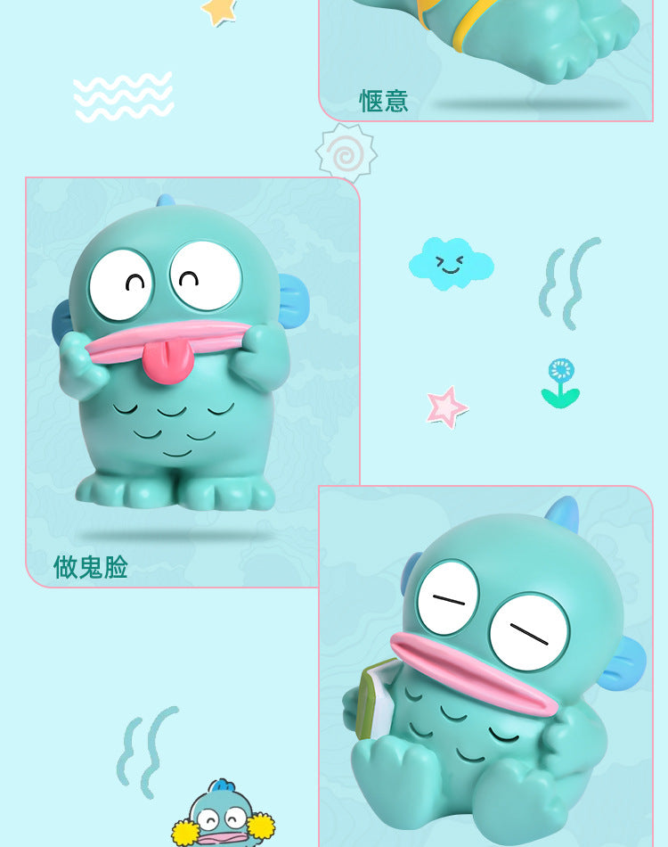 8pcs Mermaid Hangyodon Blind box Big Mouth Fish Anime Figure Desktop Decoration Student Surprise Gift Mystery Box Wholesale Beauty World Shop