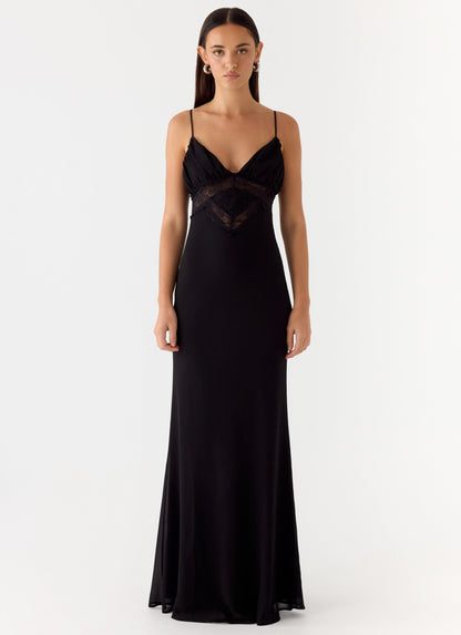 Opulent Maxi Dress - Black Peppermayo Exclusive