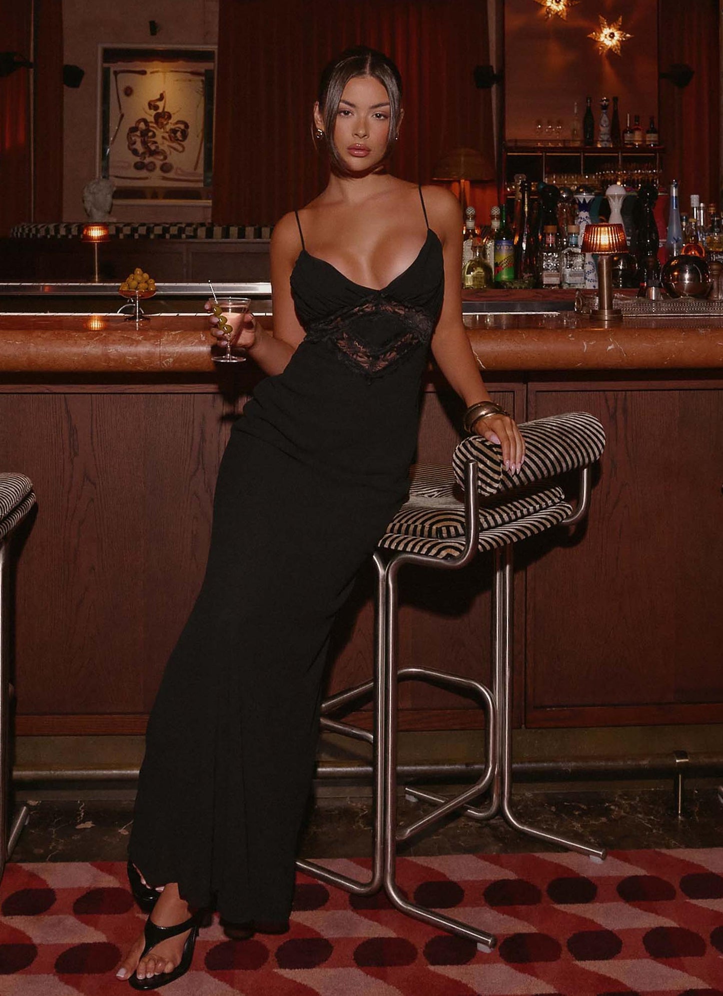 Opulent Maxi Dress - Black Peppermayo Exclusive