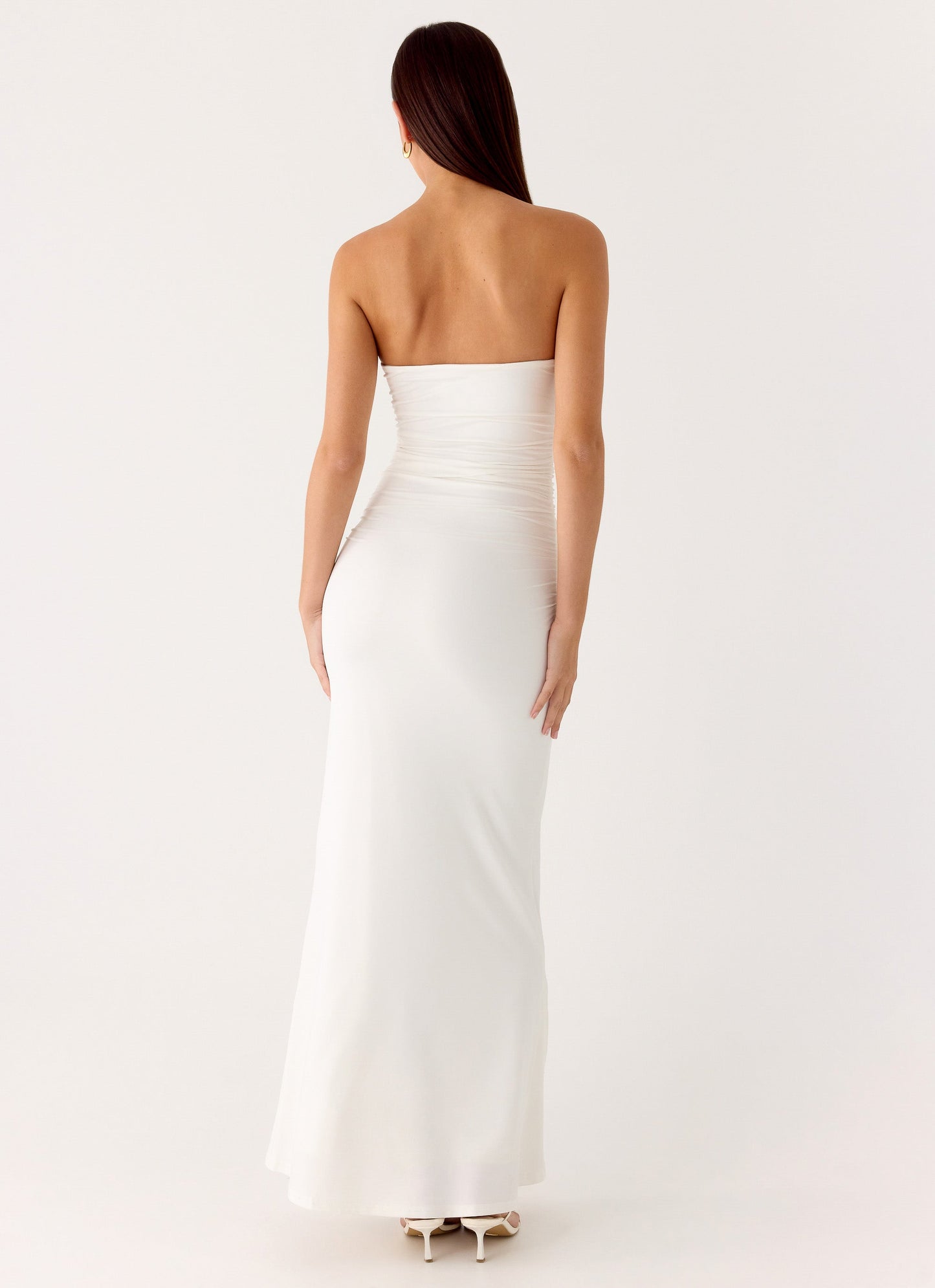 Party After Party Shell Maxi Dress - White Peppermayo Exclusive
