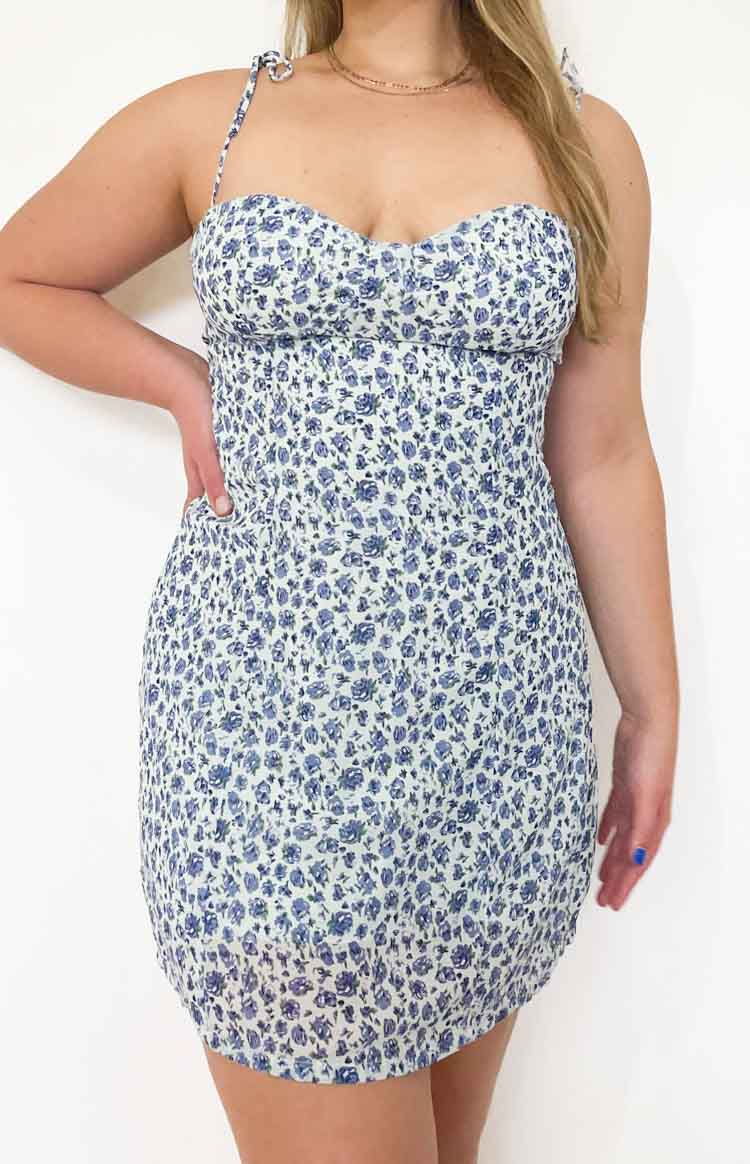 Penny Lane Dress Blue Floral BB Exclusive