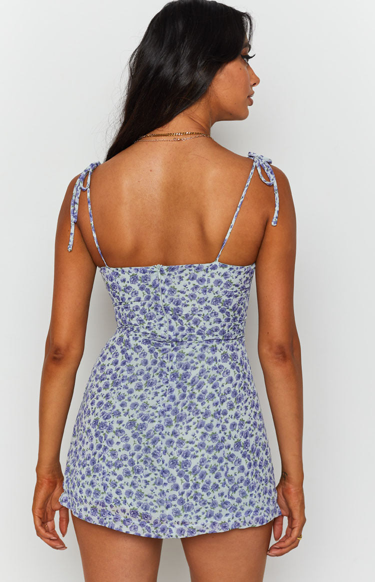 Penny Lane Dress Blue Floral BB Exclusive
