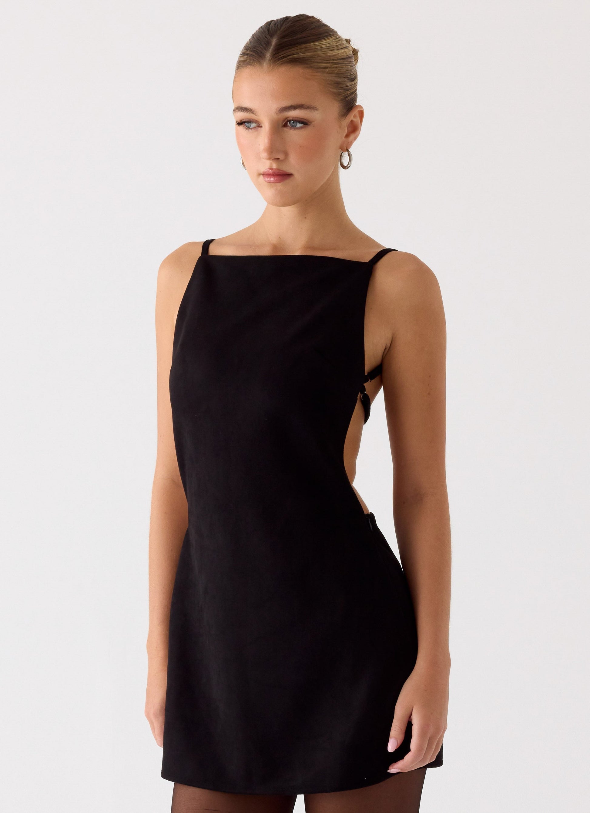 Play With Fire Mini Dress - Black Peppermayo Exclusive