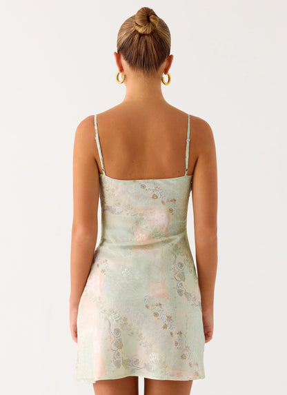 Reflection Mini Dress - Mystic Paisley Peppermayo Exclusive