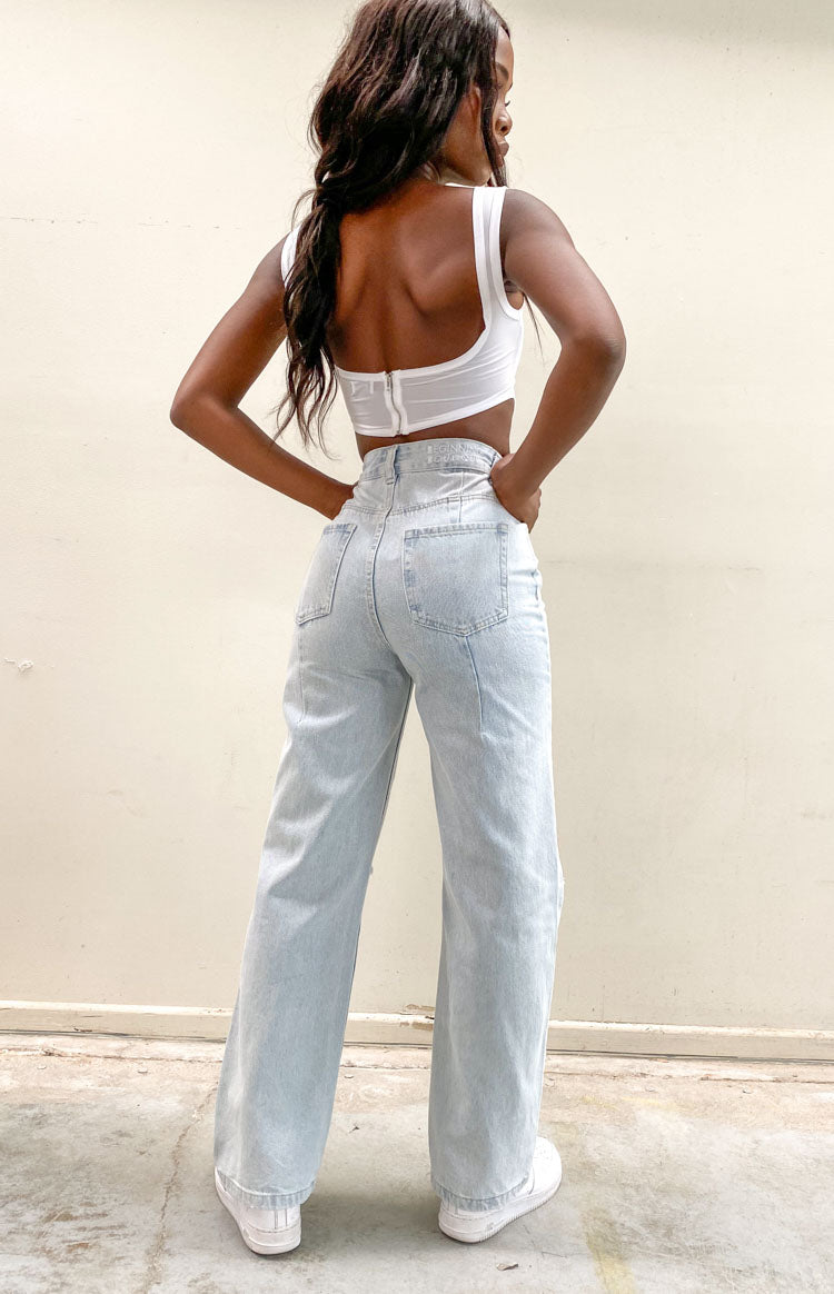 Robin Wide Leg Jeans Blue BB Exclusive