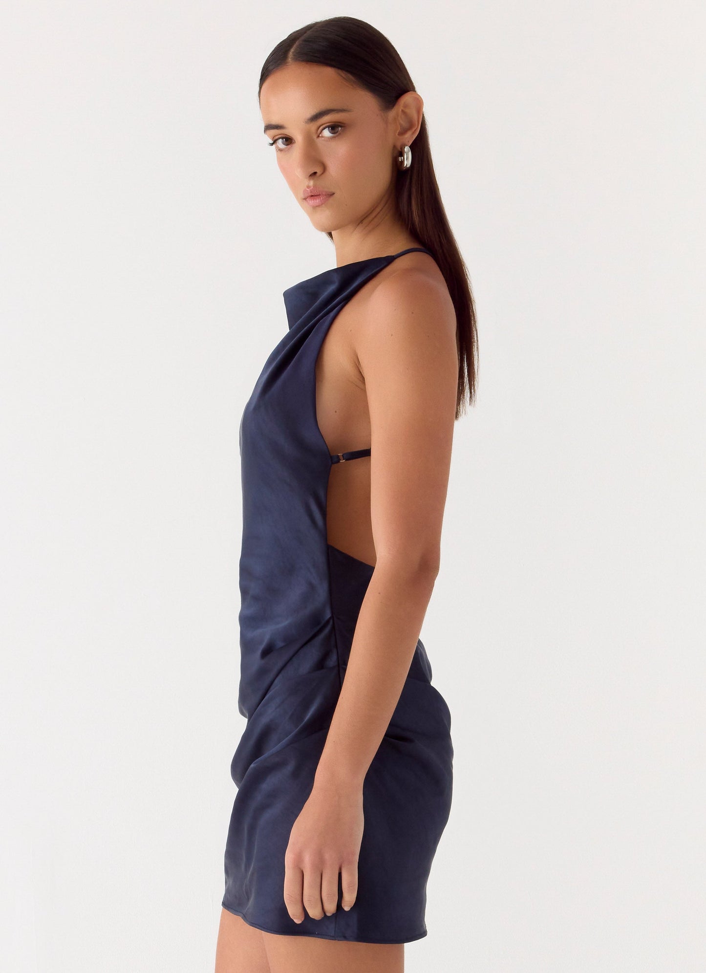 Rhia Mini Dress - Navy Peppermayo Exclusive
