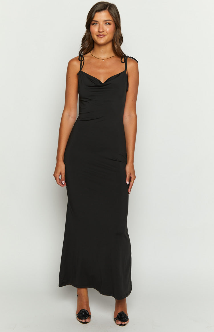 Riley Black Maxi Dress BB Exclusive