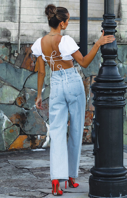 Robin Wide Leg Jeans Blue BB Exclusive