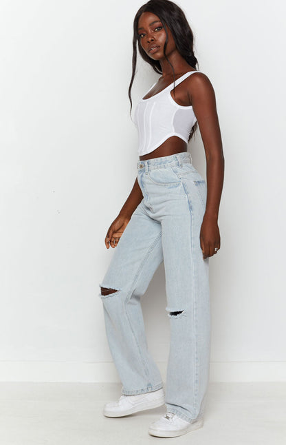 Robin Wide Leg Jeans Blue BB Exclusive