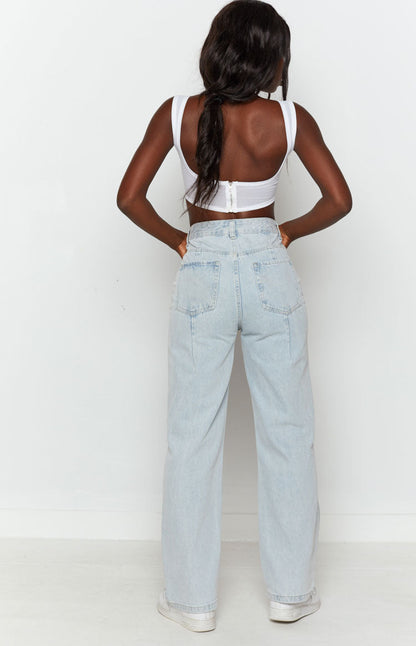 Robin Wide Leg Jeans Blue BB Exclusive