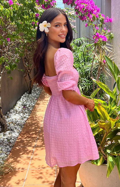 Rubi Pink Babydoll Mini Dress BB Exclusive